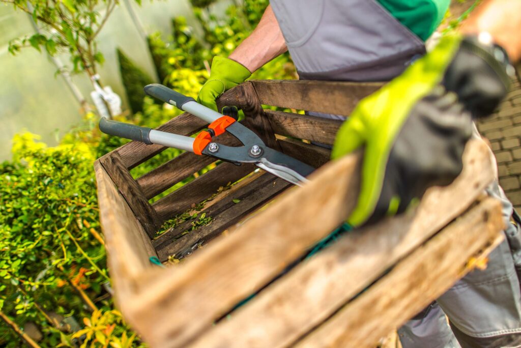 Gartenarbeit